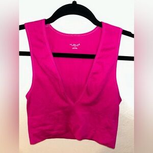 ribbed tank top size L